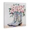 Stupell Industries Rose Filled Cowgirl Boots Canvas Design by Amanda Greenwood